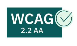 Certification d’accessibilité (Barrier-Free Website Compliance selon WCAG 2.1, Level AA, lien externe vers la déclaration d’accessibilité)